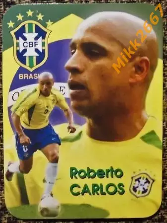 Календарик Roberto CARLOS / В мире футбола 2006