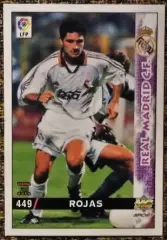 Roberto ROJAS Gonzales. Коллекция MUNDICROMO Испанская Лига 1998-1999