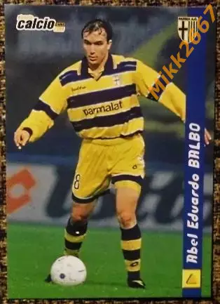 Abel Eduaro BALBO. Коллекция DS Pianeta Calcio 1998-1999
