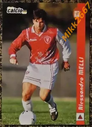 Alessandro MELLI. Коллекция DS Pianeta Calcio 1998-1999