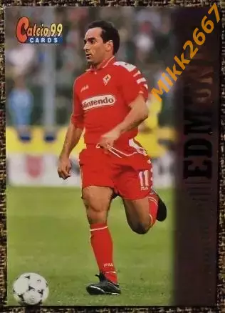 Alves de Souza Neto EDMUNDO. Коллекция Panini Calcio 99 Cards