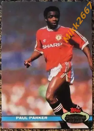 Paul PARKER. Коллекция TOPPS Stadium Club Английская Премьер-Лига 92-93