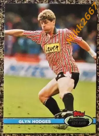 Glyn HODGES. Коллекция TOPPS Stadium Club Английская Премьер-Лига 92-93