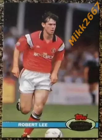 Robert LEE. Коллекция TOPPS Stadium Club Английская Премьер-Лига 92-93