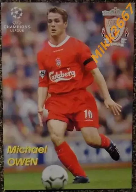 Michael OWEN / Майкл ОУЭН, В мире ФУТБОЛА- 222