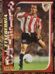 Joseba ETXEBERRIA Lizardi. Коллекция PANINI Futbol 1998-1999