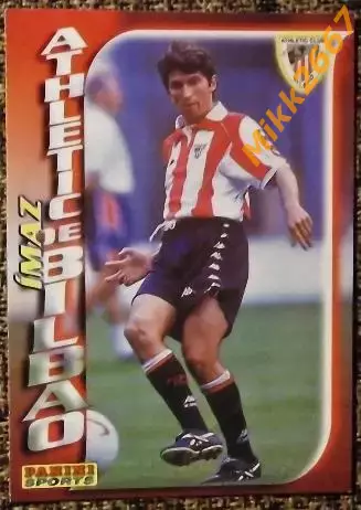 Andoni IMAZ Garmendia. Коллекция PANINI Futbol 1998-1999