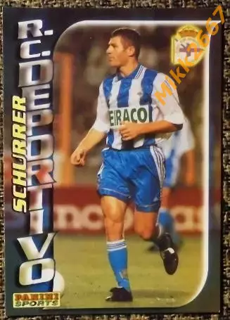 Gabriel Francisco SCHURRER. Коллекция PANINI Futbol 1998-1999