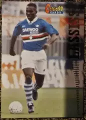 Saliou LASSISSI. Коллекция Panini Calcio 99 Cards