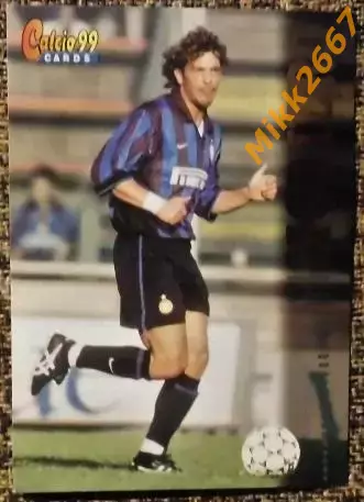 Francesco MORIERO. Коллекция Panini Calcio 99 Cards