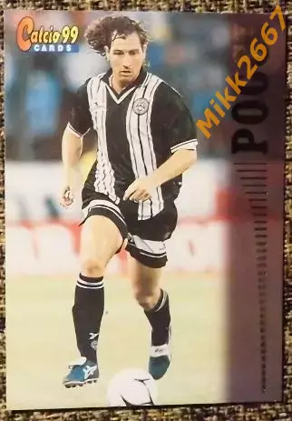 Paolo POGGI. Коллекция Panini Calcio 99 Cards