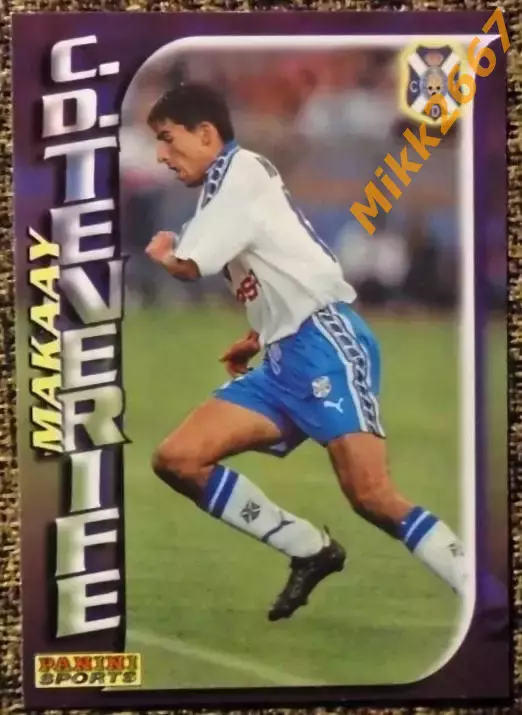 Roy MAKAAY. Коллекция PANINI Futbol 1998-1999