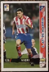 Christian VIERI. Коллекция MUNDICROMO Испанская Лига 1998-1999