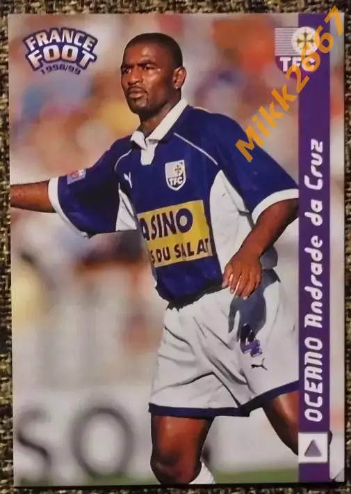 OCEANO Andrade da Cruz. Коллекция DS France Foot 1998-1999