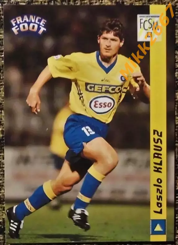 Laszlo KLAUSZ. Коллекция DS France Foot 1998-1999