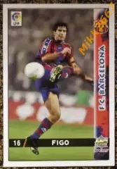 Luis FIGO. Коллекция MUNDICROMO Испанская Лига 1998-1999