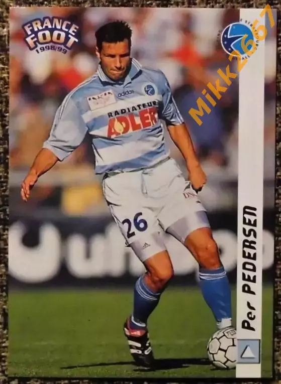 Per PEDERSEN. Коллекция DS France Foot 1998-1999