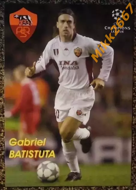 Gabriel BATISTUTA / Габриэль БАТИСТУТА, В мире ФУТБОЛА- 204