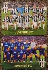 Календарики JUVENTUS FC / 2 вида / В мире футбола 2006