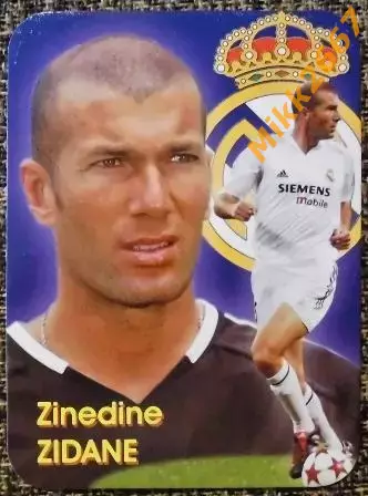 Календарик Zinedine ZIDANE / В мире футбола 2006