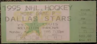 DALLAS STARS - ST. LOUIS, NHL сезон 1994/1995