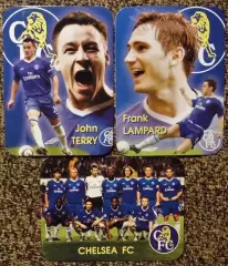 Календарики John TERRY, Frank LAMPARD, CHELSEA FC / В мире футбола 2006
