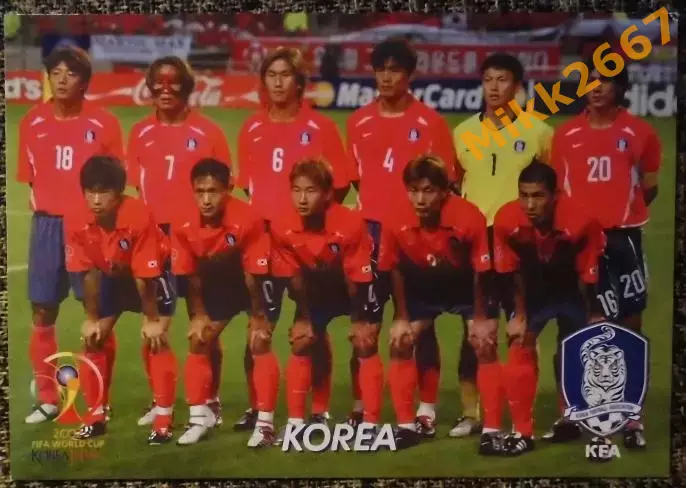 Сборная команда KOREA / КОРЕЯ, В мире ФУТБОЛА - 186