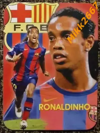 Календарик RONALDINHO / В мире футбола 2006