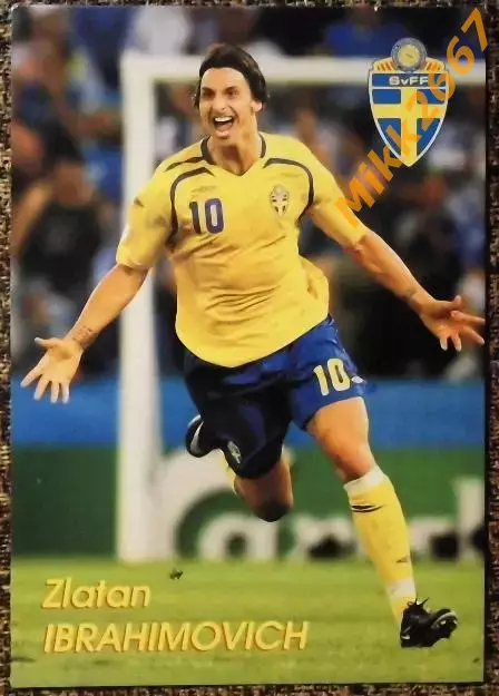 Zlatan IBRAHIMOVIC / Златан ИБРАГИМОВИЧ, В мире ФУТБОЛА- В37