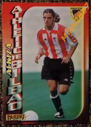 Bittor ALKIZA Fernandez. Коллекция PANINI Futbol 1998-1999
