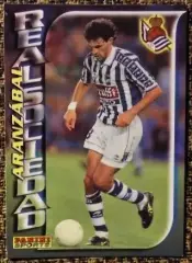 Agustin ARANZABAL Alkorta. Коллекция PANINI Futbol 1998-1999