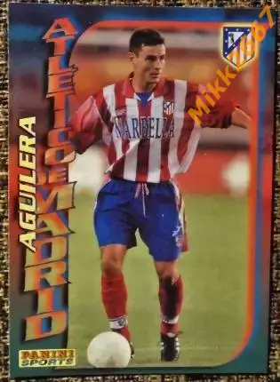 Carlos AGUILERA Martin. Коллекция PANINI Futbol 1998-1999
