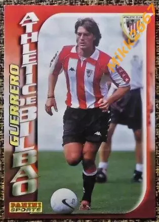 Julen GUERRERO Lopez. Коллекция PANINI Futbol 1998-1999