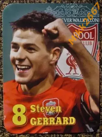 Календарик Steven GERRARD / В мире футбола 2007