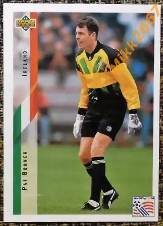 Pat BONNER. Коллекция Upper Deck Чемпионат Мира США 1994