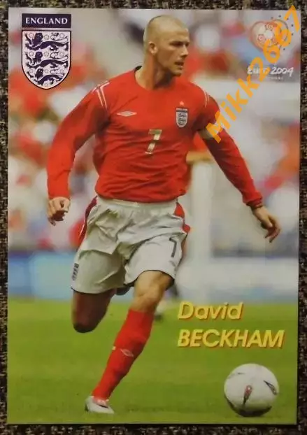 David BECKHAM / Дэвид БЕКХЭМ, В мире ФУТБОЛА- 467
