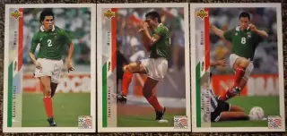 Сборная Мексики. Коллекция Upper Deck Чемпионат Мира США 1994