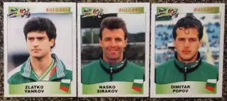 Сборная Болгарии. Коллекция Upper Deck Чемпионат Мира США 1994