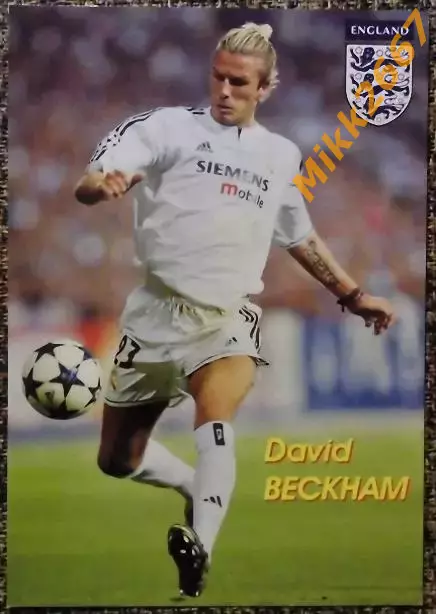 David BECKHAM / Дэвид БЕКХЭМ, В мире ФУТБОЛА- 332