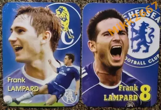 Календарики Frank LAMPARD / В мире футбола 2006 и 2007