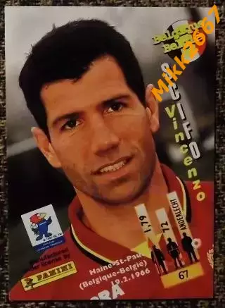 Vincenzo SCIFO. Коллекция PANINI Чемпионат Мира 1998 (коллекционные карточки) 1
