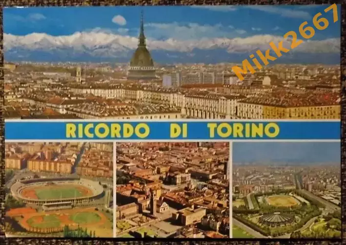 Турин (Италия)- Panorama - lo stadio comunale