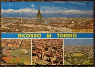 Турин (Италия)- Panorama - lo stadio comunale