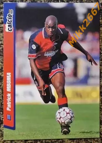Patrick MBOMA. Коллекция DS Pianeta Calcio 1999-2000