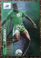 Sunday OLISEH. Коллекция PANINI Чемпионат Мира 1998 (коллекционные карточки)