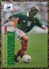 Luis HERNANDEZ. Коллекция PANINI Чемпионат Мира 1998 (коллекционные карточки)