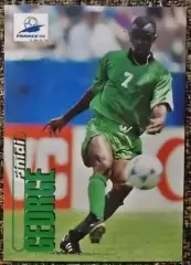 Finidi GEORGE. Коллекция PANINI Чемпионат Мира 1998 (коллекционные карточки)
