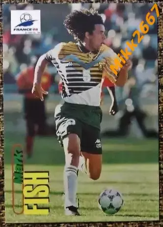 Mark FISH. Коллекция PANINI Чемпионат Мира 1998 (коллекционные карточки)