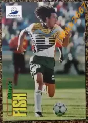 Mark FISH. Коллекция PANINI Чемпионат Мира 1998 (коллекционные карточки)