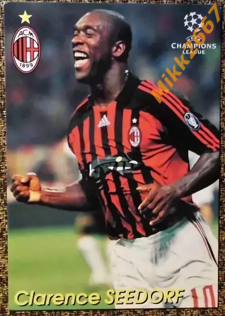 Clarence SEEDORF / Кларенс ЗЕЕДОРФ,В мире ФУТБОЛА- Е103 Эф